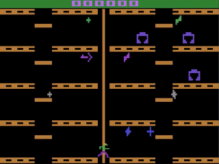 Adventures of Tron title screen for Atari 2600